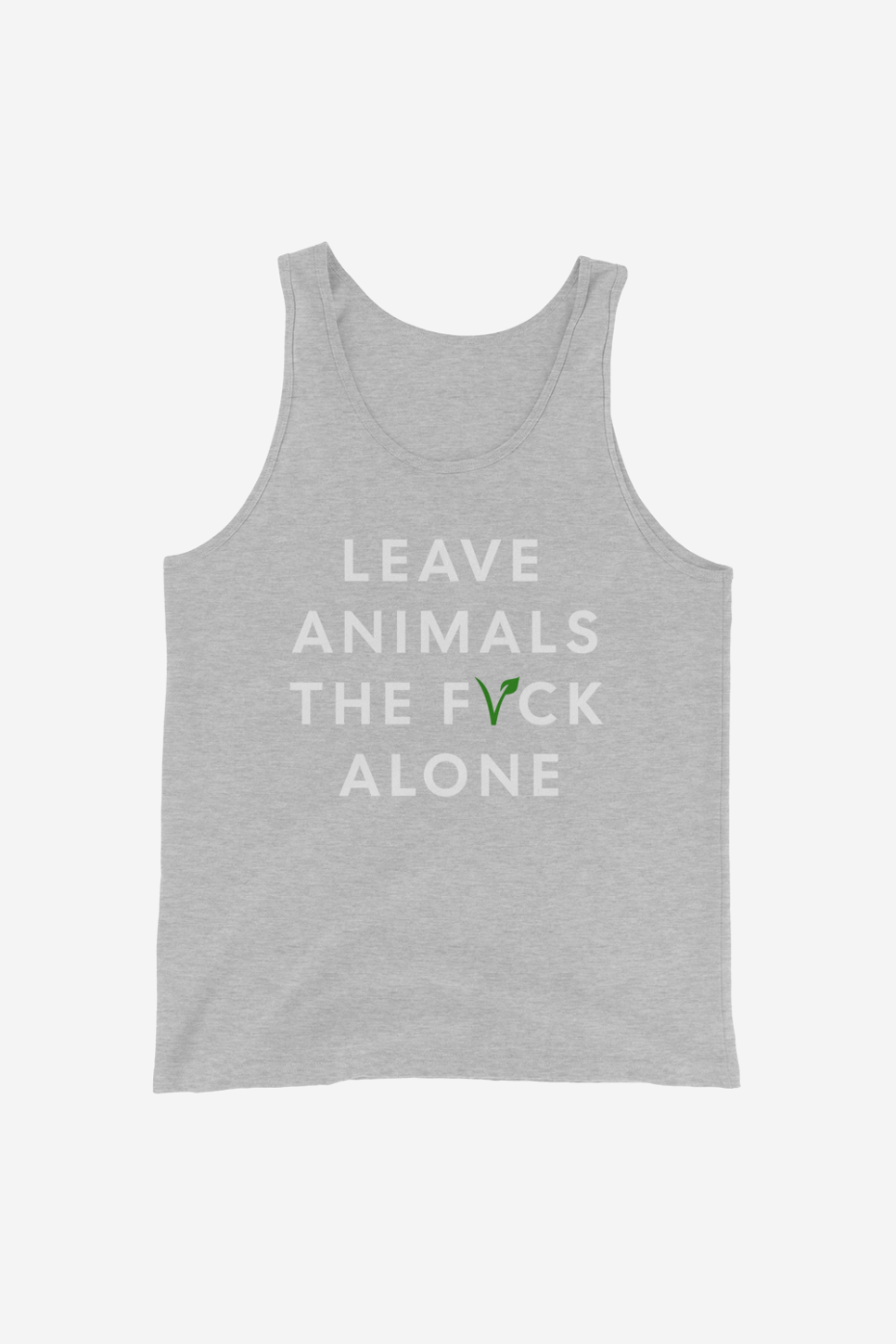 Leave Animals Alone Unisex Tank Top