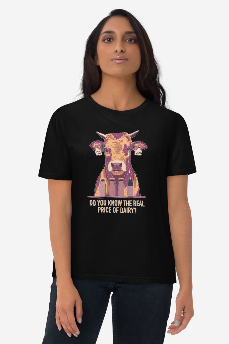The Real Price of Dairy Unisex t-shirt