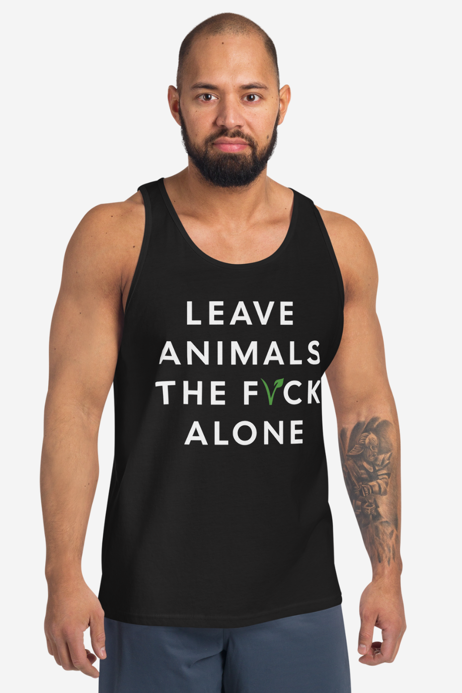 Leave Animals Alone Unisex Tank Top