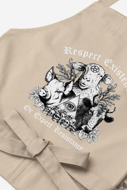 Respect Existence - Organic cotton apron