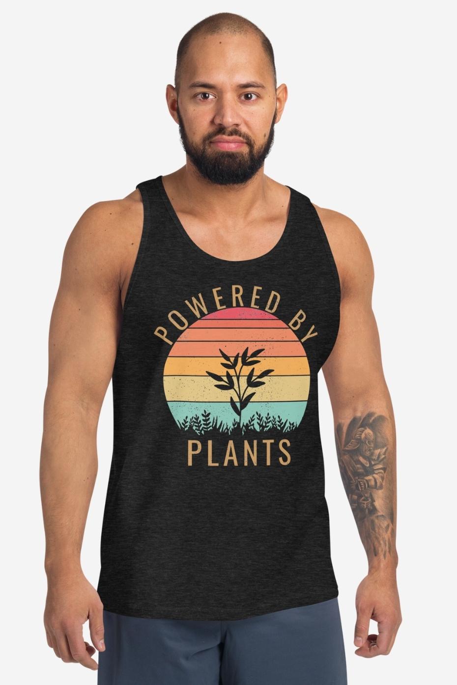 Powered by Plants - Unisex Tank Top