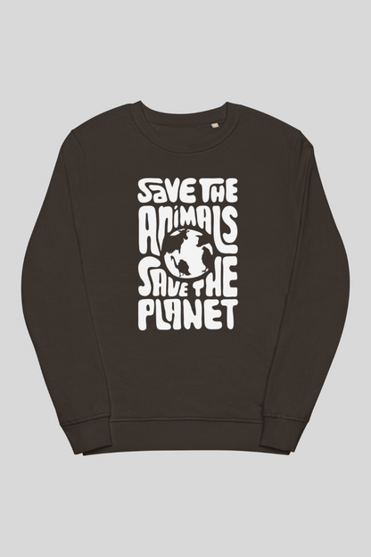 Save The Animals Unisex organic sweatshirt
