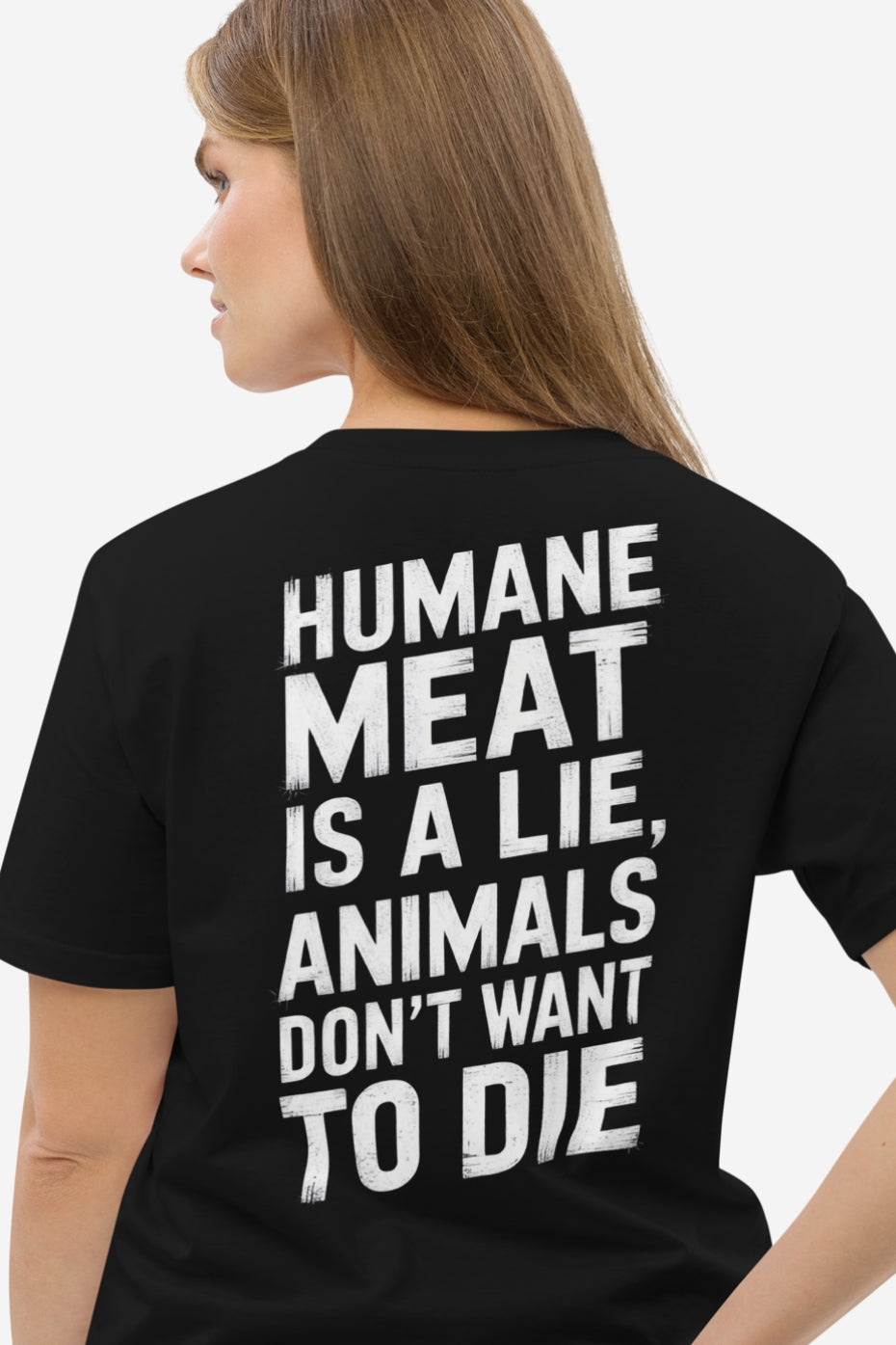 Humane Meat Is A Lie Unisex T-Shirt