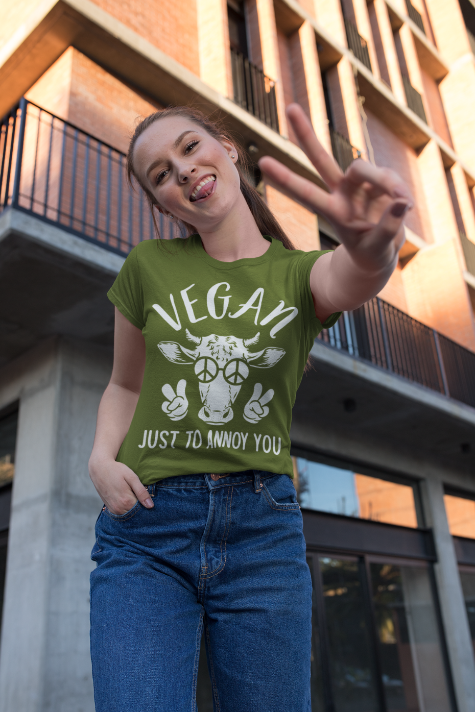 Just To Annoy You - Unisex Vegan T-shirt