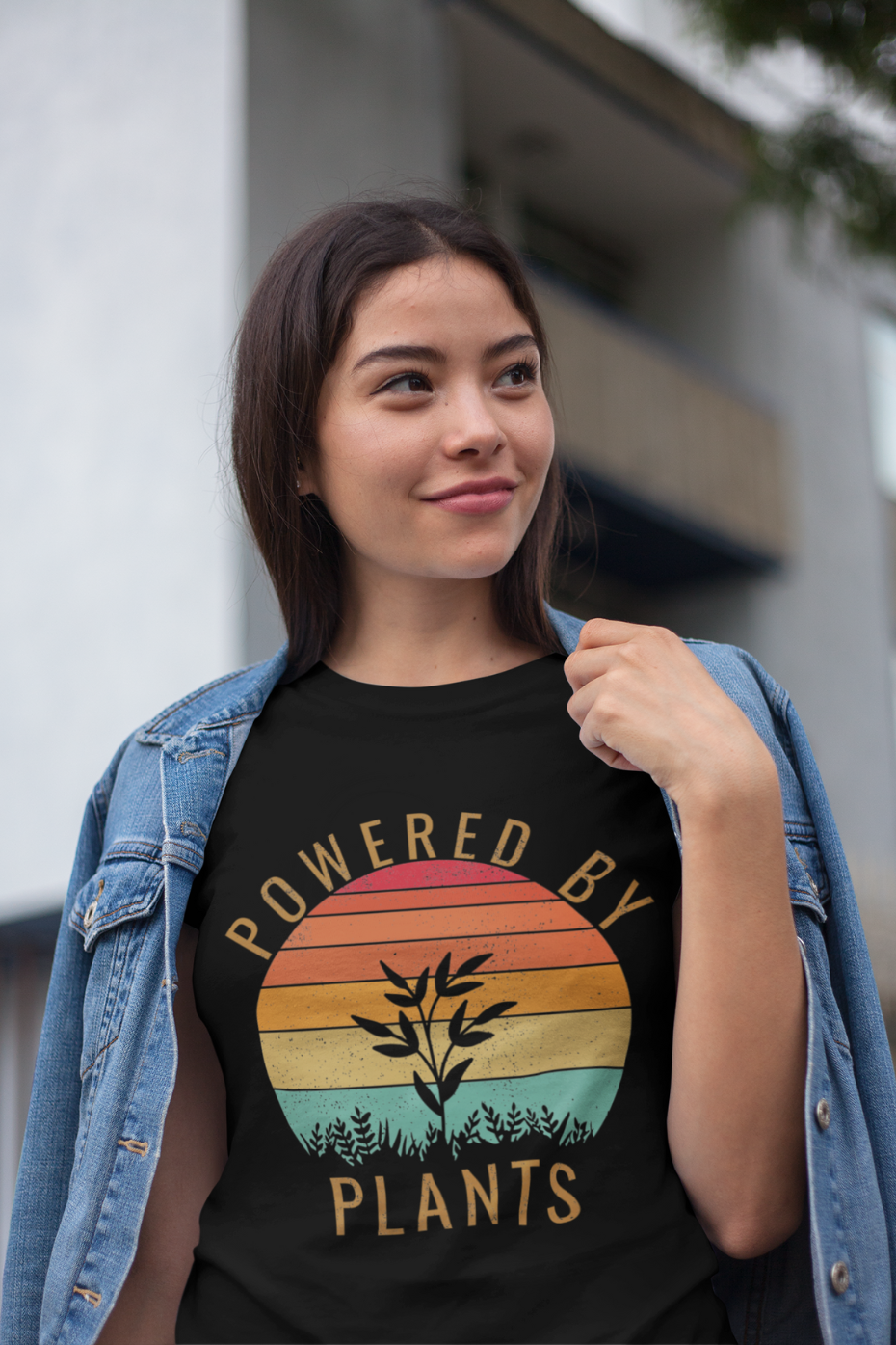 Powered By Plants Unisex Basic Softstyle T-Shirt
