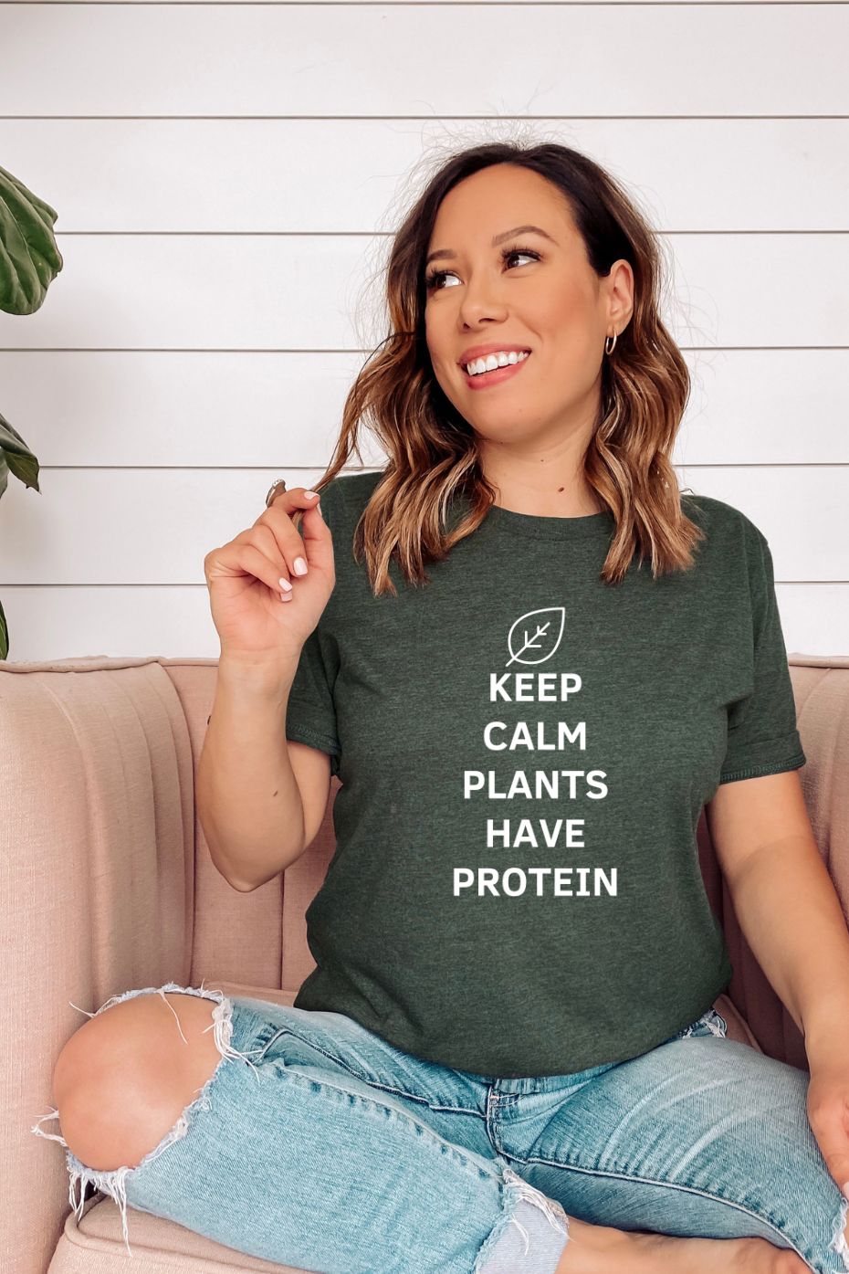 Keep Calm -  Unisex vegan t-shirt