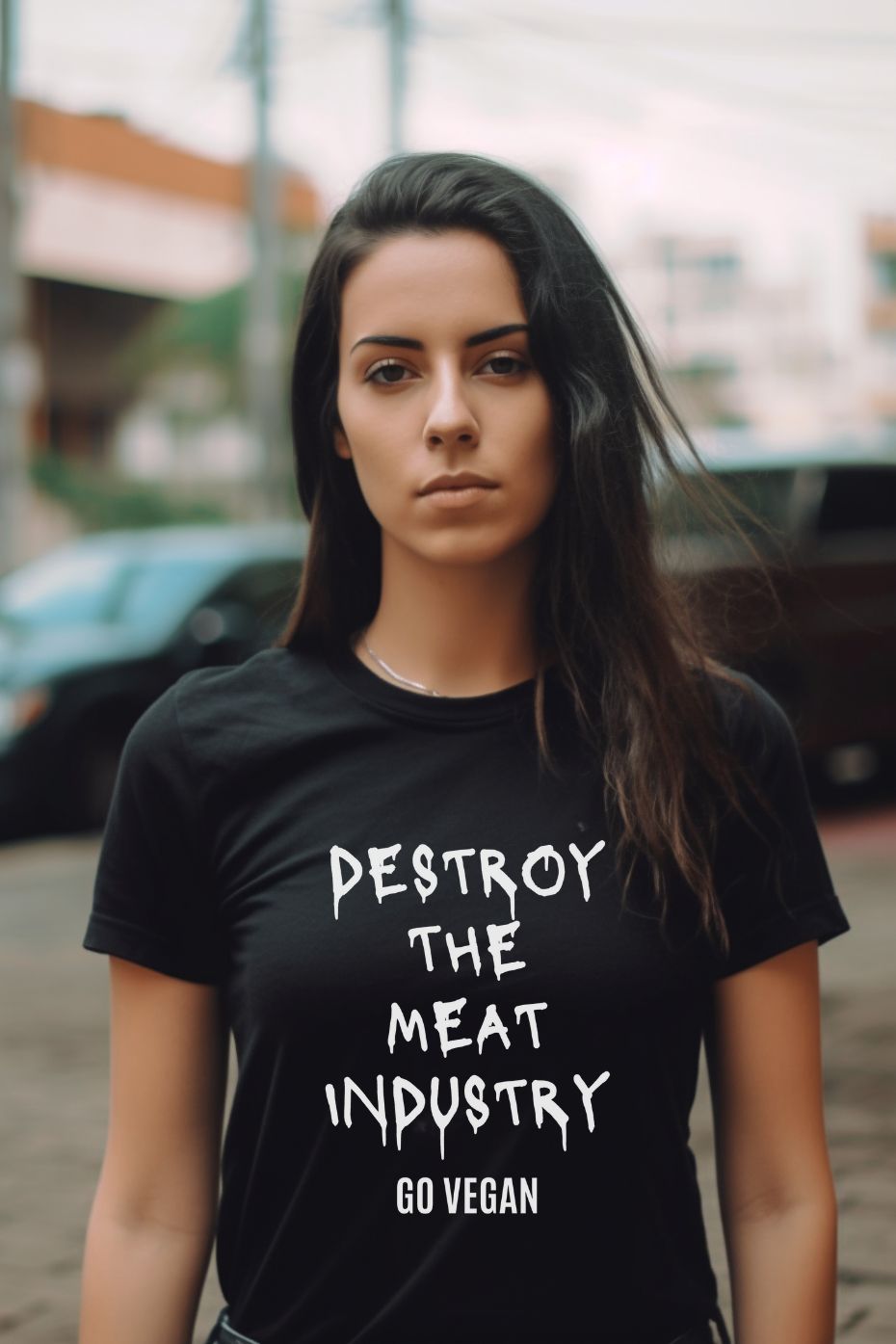 Destroy The Meat Industry Unisex Basic T-Shirt