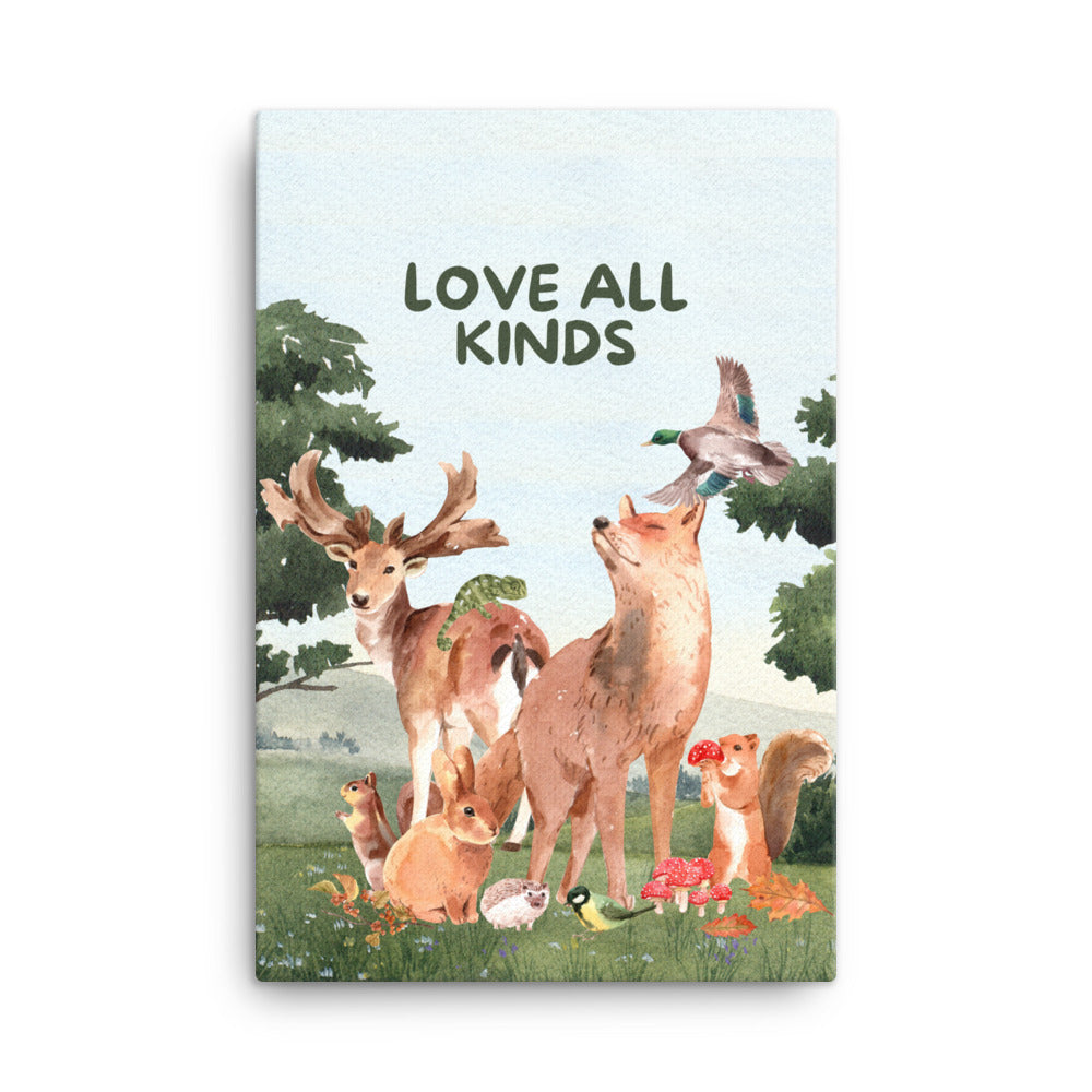 Love All Kinds - Canvas