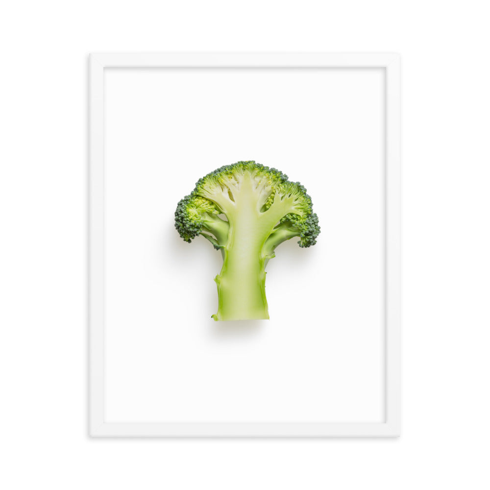 Broccoli - Framed poster