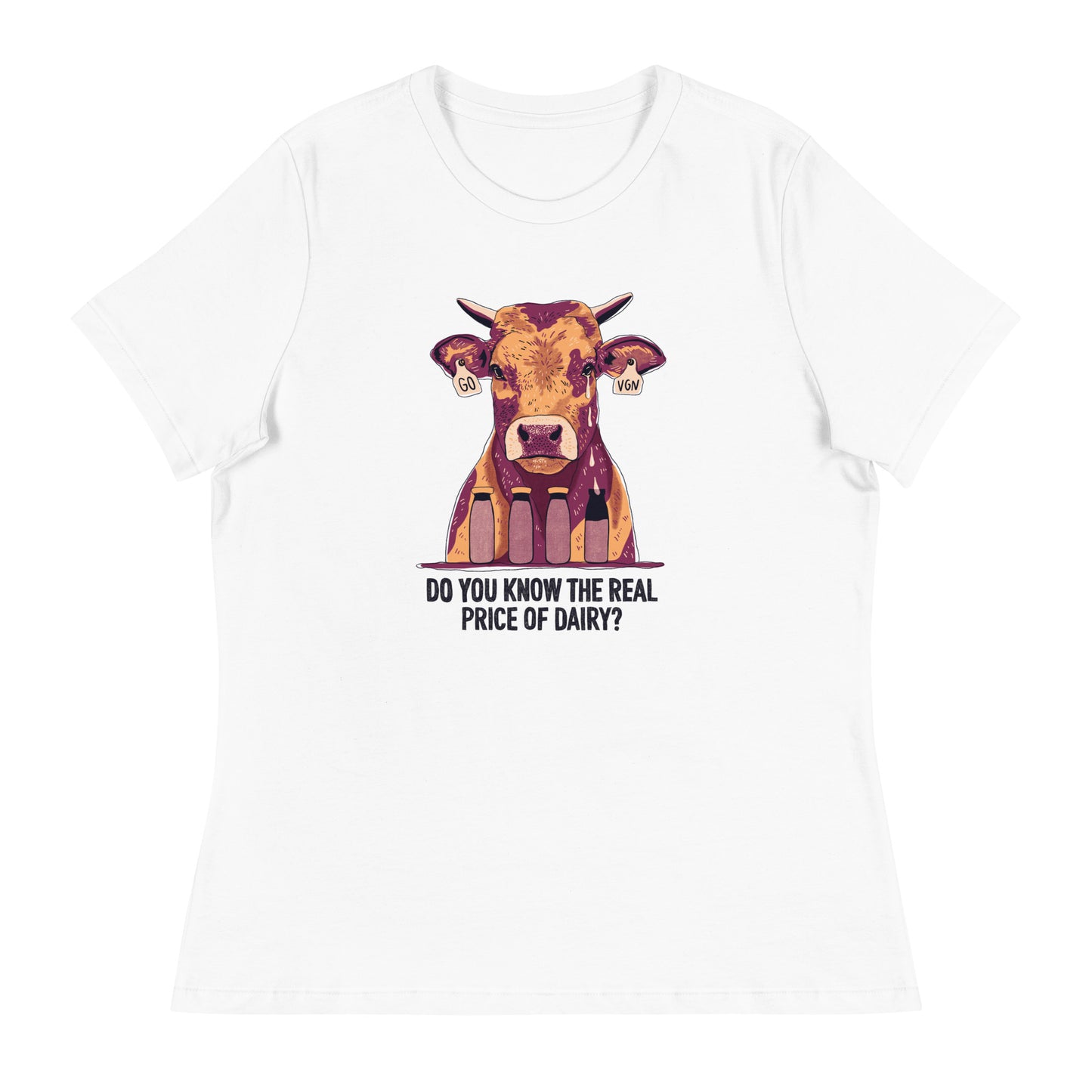The Real Price of Dairy Women's Relaxed T-Shirt