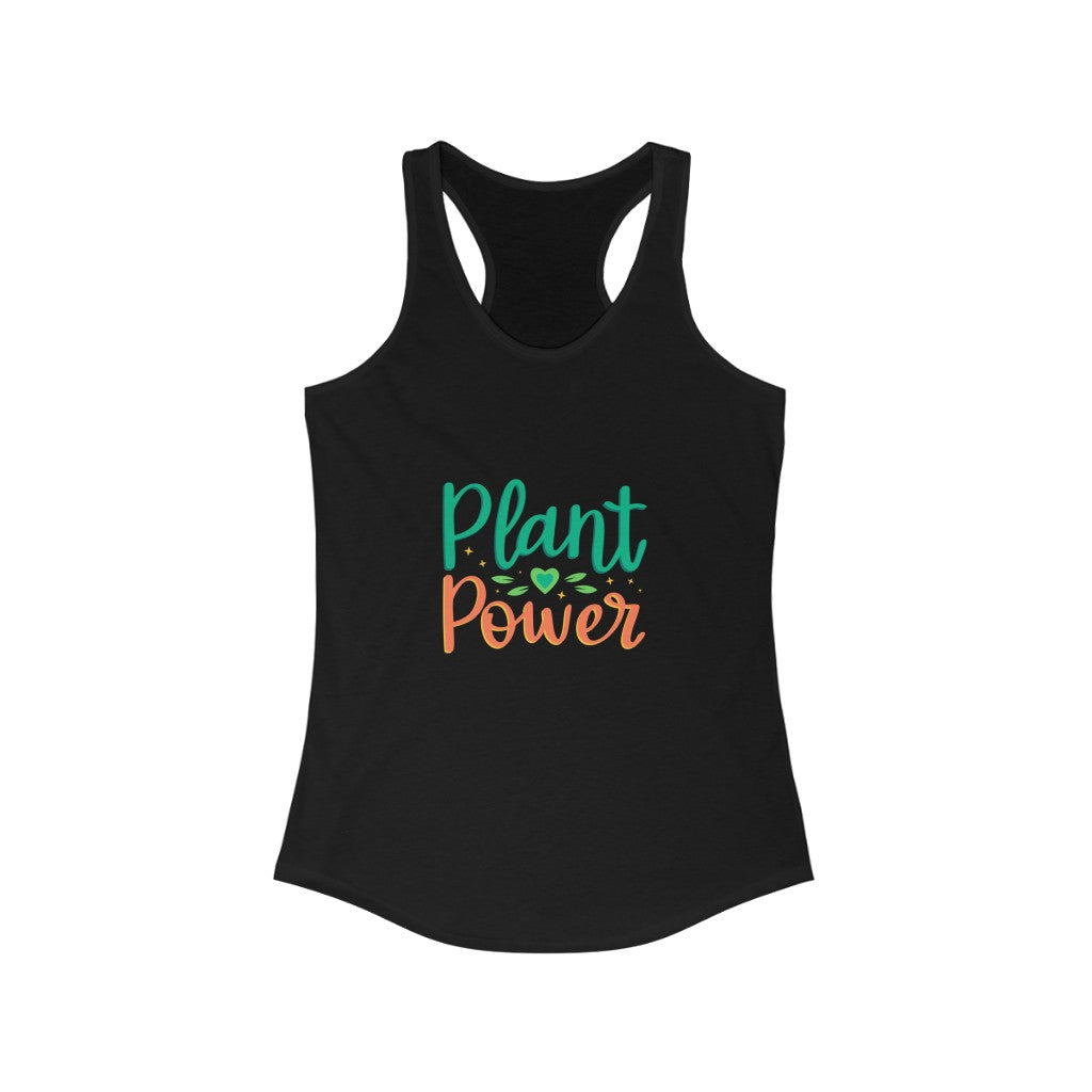 Plant Power - Women's Ideal Racerback Tank