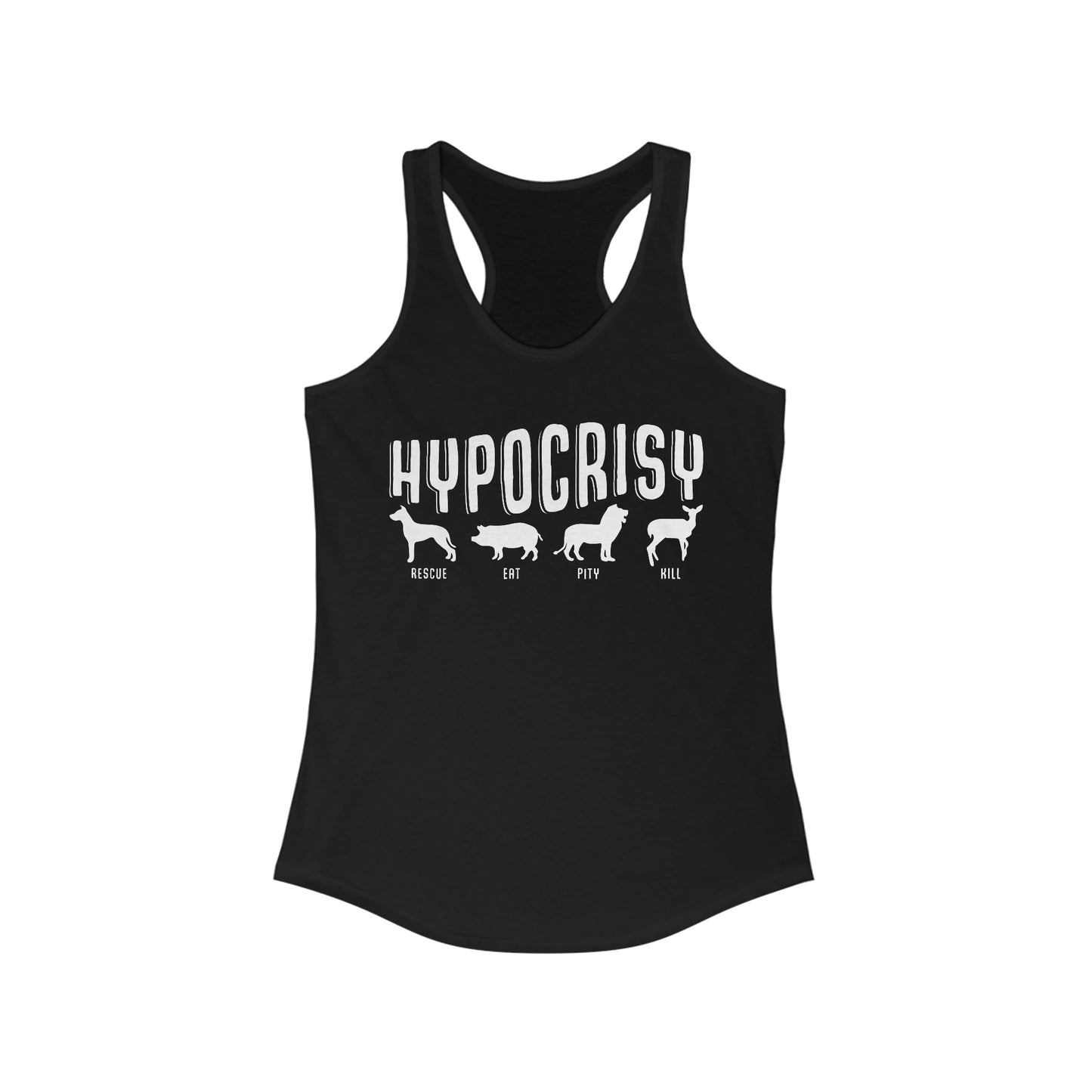 Hypocrisy - Women's Ideal Racerback Tank