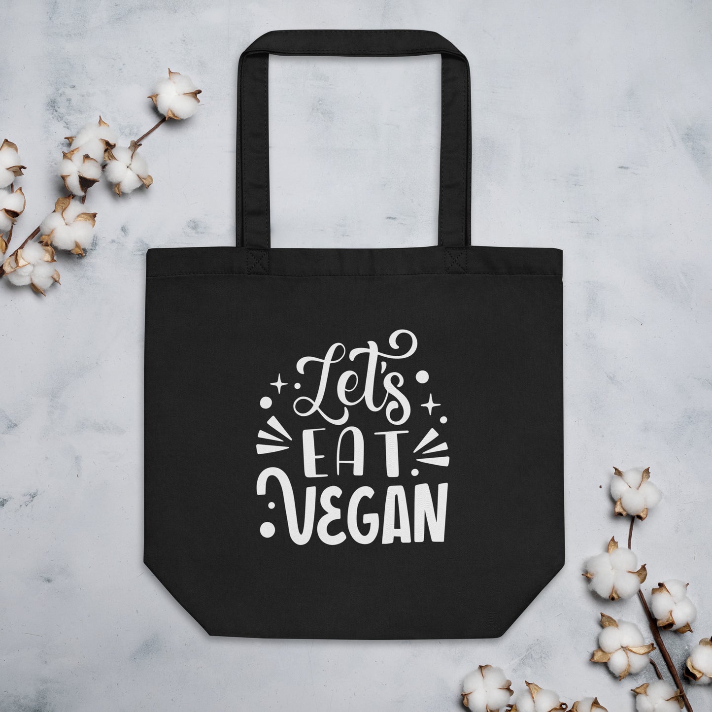 Let's Eat Vegan - Eco Tote Bag