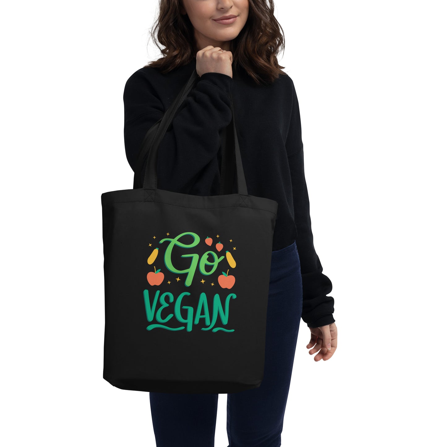 Go Vegan - Eco Tote Bag