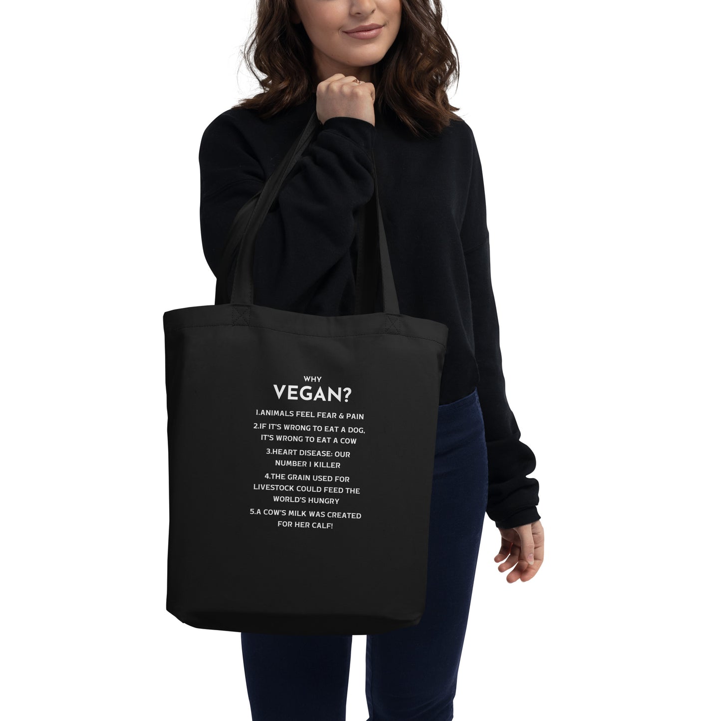 Why Vegan - Eco Tote Bag