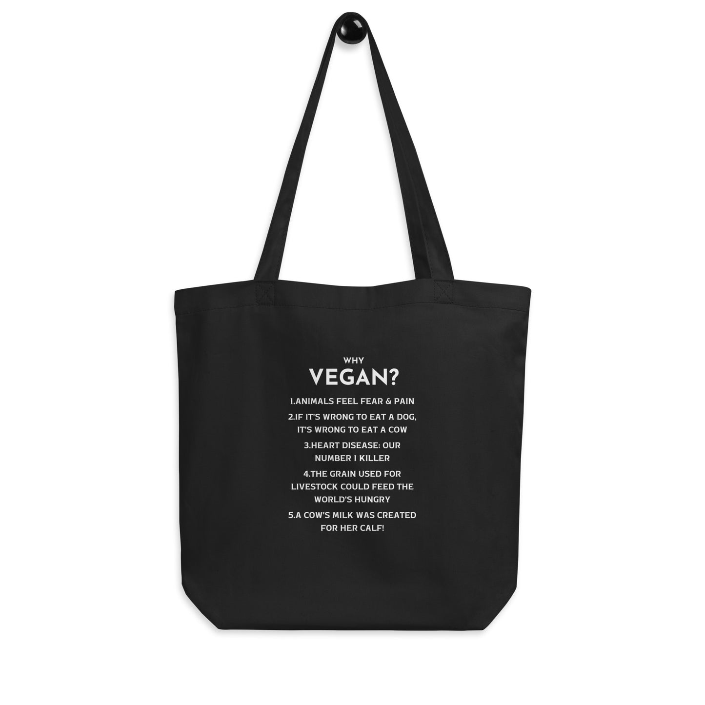 Why Vegan - Eco Tote Bag