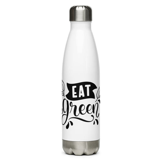 Eat Green - Stainless Steel Water Bottle