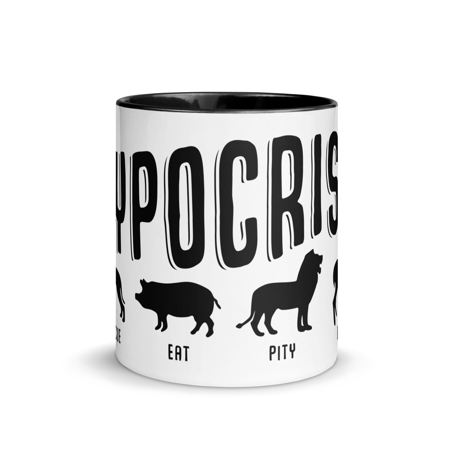 Hypocrisy- Vegan Coffee Mug