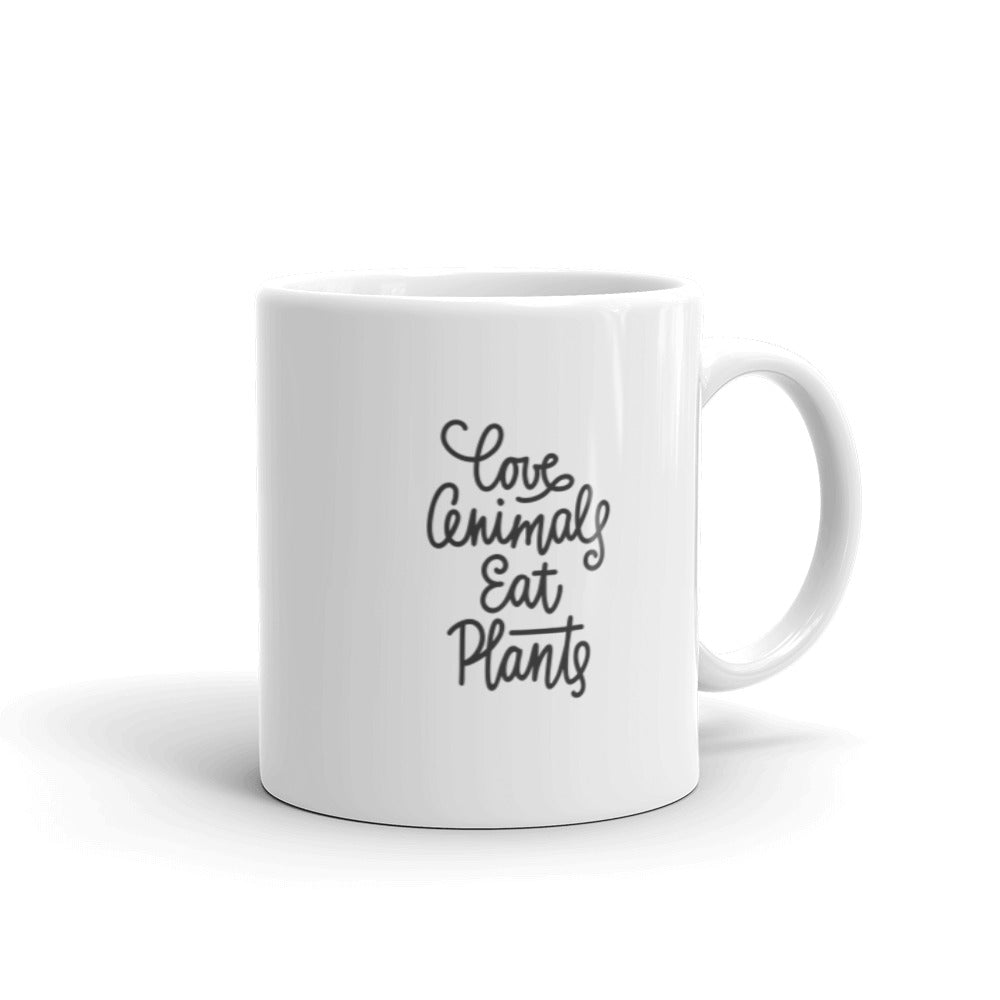Love Animals Eat Plants - Vegan Coffee Mug