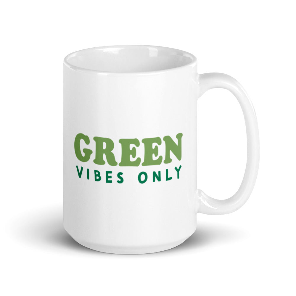 Green Vibes Only - Vegan Coffee Mug