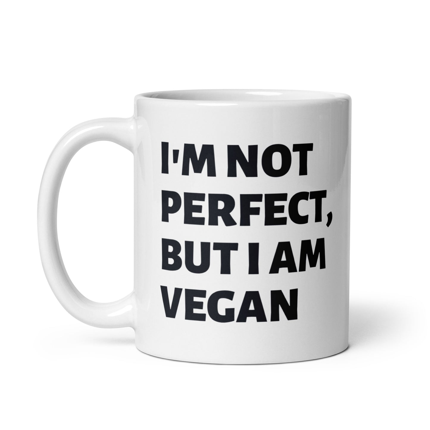 Not Perfect - Vegan Coffee Mug