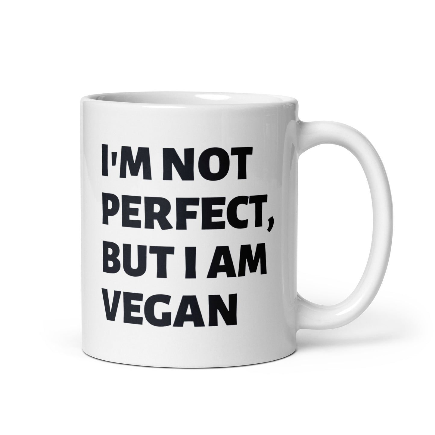 Not Perfect - Vegan Coffee Mug
