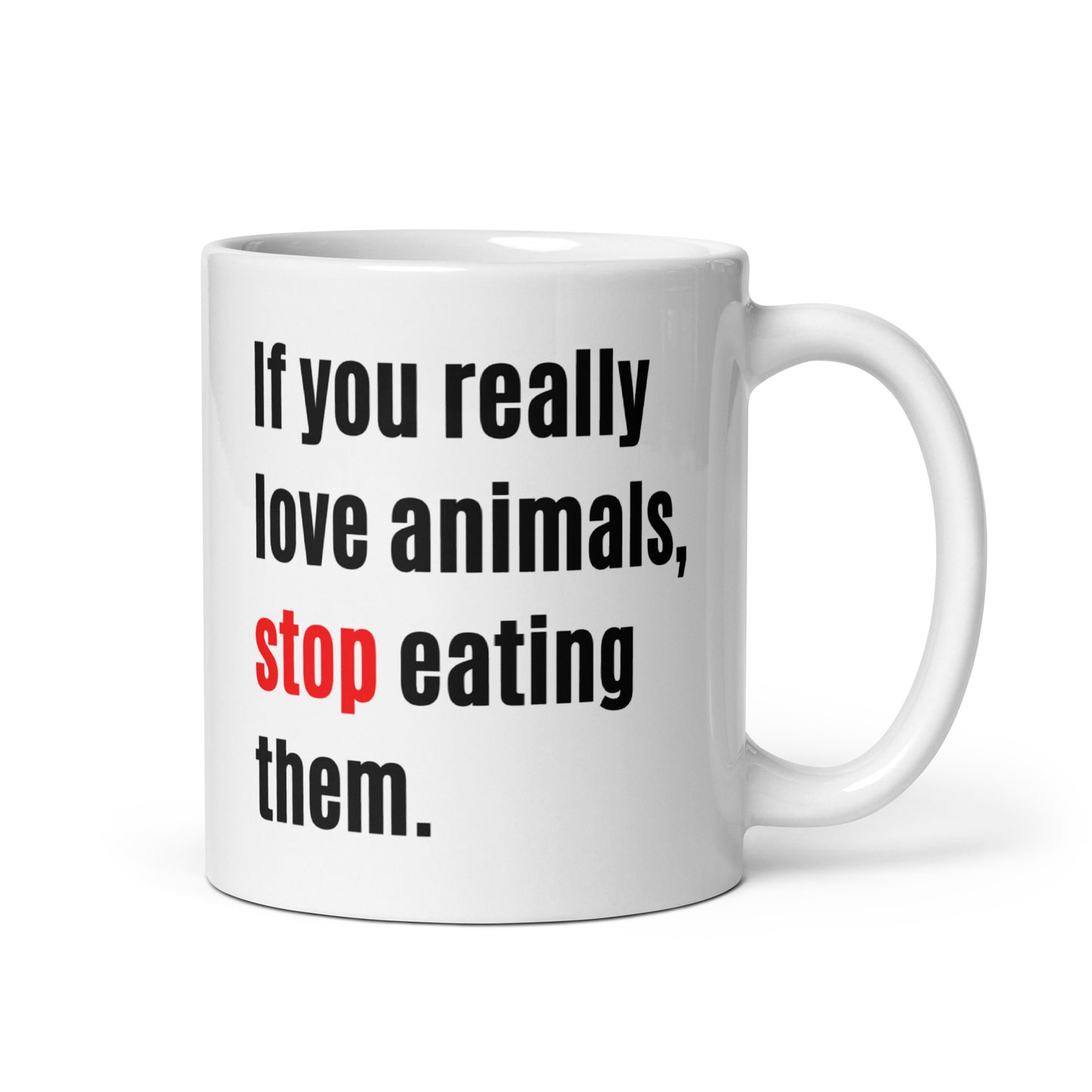 Stop Eating Them - Vegan Coffee Mug