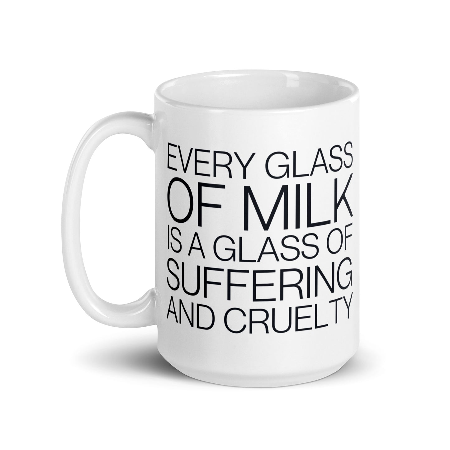 Glass Of Suffering - Vegan Coffee Mug
