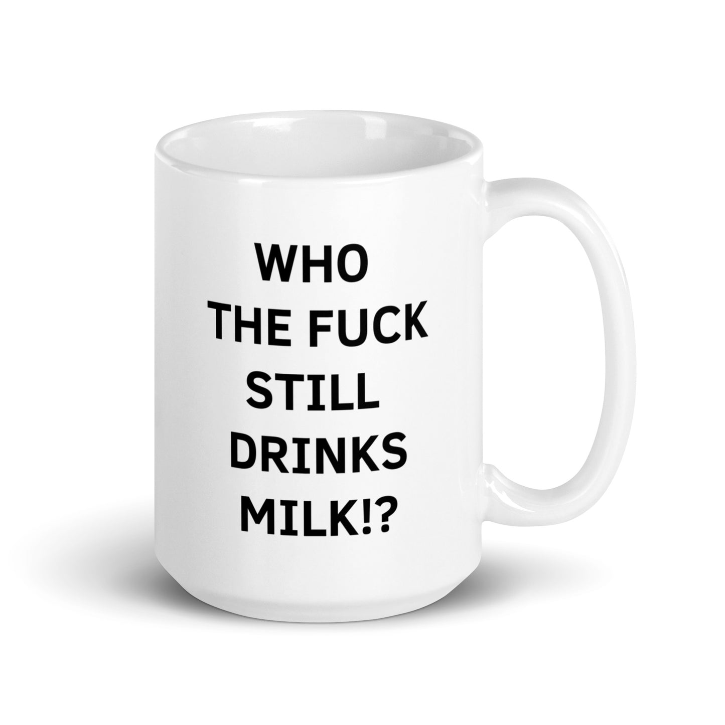 Who the fuck still... - Vegan Coffee Mug